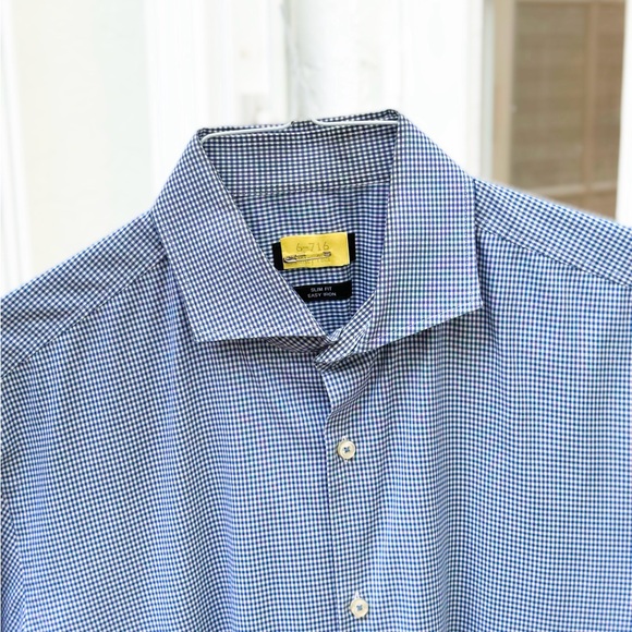 Boss Blue Dress Shirt Classic Design - Picture 4 of 4